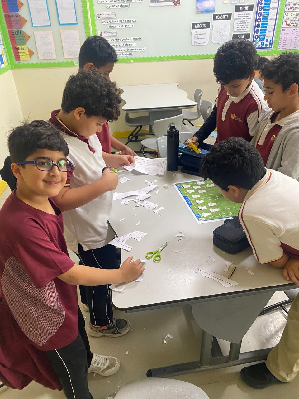 نشاط تفاعلي للصف الخامس